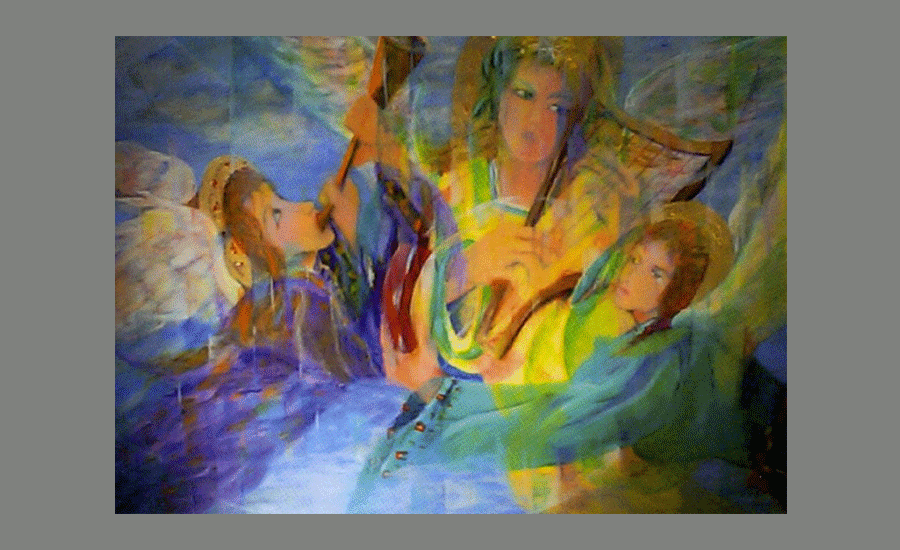 Musical Angels—36 x 24 in.